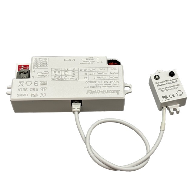 Küçük boyutlu 21W 600mA Titreşim Ücretsiz Akıllı Sensör LED sürücüsü Downlight için